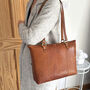 Women's Leather Shoulder Bag, Tote Bag, thumbnail 5 of 6