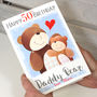 Personalised Daddy Bear 50th Birthday Card, thumbnail 1 of 7