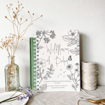 Colouring Wildflower Notebook, 11 of 11