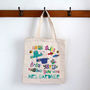 Personalised Time Flies With A Fun Teacher Bag, thumbnail 5 of 9