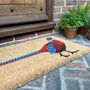 Pair Of Proud Pheasant Coir Doormats, thumbnail 4 of 6
