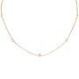 Dainty Personalised Gold Cosmic Star Necklace, thumbnail 1 of 2