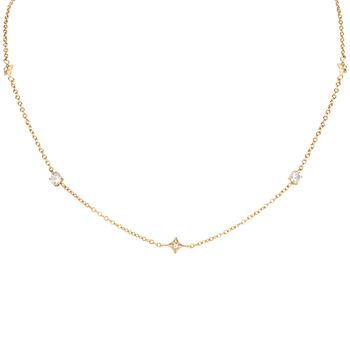 Dainty Personalised Gold Cosmic Star Necklace, 6 of 7