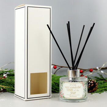 Personalised 'Wonderful Time Of The Year' Christmas Diffuser, 3 of 3