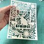 Personalised Baby Paper Cut, thumbnail 8 of 12