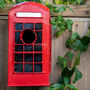 Red Telephone Box Birdhouse, thumbnail 1 of 4