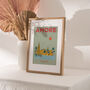 Personalised Love To Travel Destination Print, Unframed, thumbnail 7 of 9