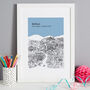 Personalised Belfast Graduation Gift Print, thumbnail 1 of 9