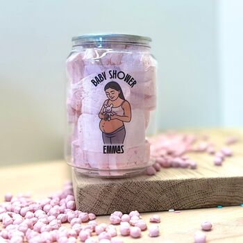 Baby Shower Marshmallow Custom Favour Can – Personalised, Handmade And Choose Your Flavour, 3 of 3