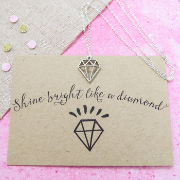 Shine Bright Like A Diamond Necklace, 3 of 5