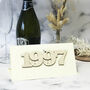 Personalised 1998 25th Anniversary Year Card, thumbnail 1 of 8