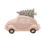Blush Pink Light Up LED Christmas Tree Car Ornament, thumbnail 2 of 4