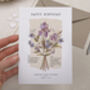 February Birth Month Happy Birthday Card, thumbnail 2 of 2