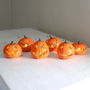 Halloween Ceramic Pumpkin With Battery Tea Light, thumbnail 2 of 10