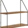 Two Tier Industrial Mounted Storage Shelves, thumbnail 7 of 8