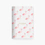 Pair Of Flamingo And Zebra Pocket Notebooks, thumbnail 2 of 5