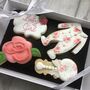 Personalised Floral New Parents Biscuit Gift, thumbnail 3 of 4