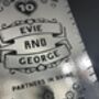 10th Tin Can Wedding Anniversary Print, thumbnail 6 of 8