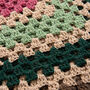 Giant Granny Square Blanket Easy Crochet Kit, thumbnail 5 of 10