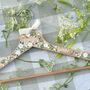Personalised Wedding Dress Hanger – Wooden Hanger For Bridal Party Gifts, thumbnail 6 of 6