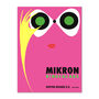 Bright Pink Vintage Advert Wall Art Print, thumbnail 2 of 4