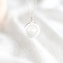 Sunburst Necklace In Sterling Silver, thumbnail 4 of 9
