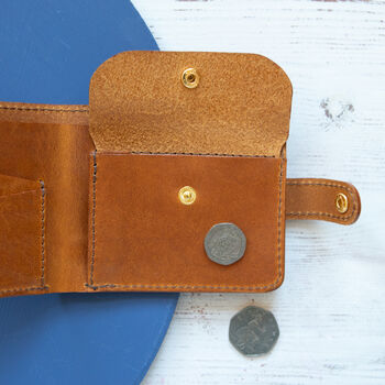 Men’s Leather Wallet With Coin Pocket, 8 of 11