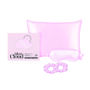 Silver Cloud Pink Satin Giftset Infused With Silver Ions, thumbnail 2 of 4