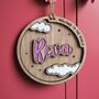 Personalised New Baby Gift Welcome To The World Sign, thumbnail 1 of 5