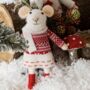 Felt Mr And Mrs Mouse In Christmas Jumpers, thumbnail 6 of 6