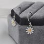 Little Daisy Flower Drop Hook Earrings, thumbnail 3 of 11