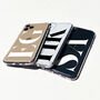 Personalised Monogram Clear Phone Case, thumbnail 2 of 6