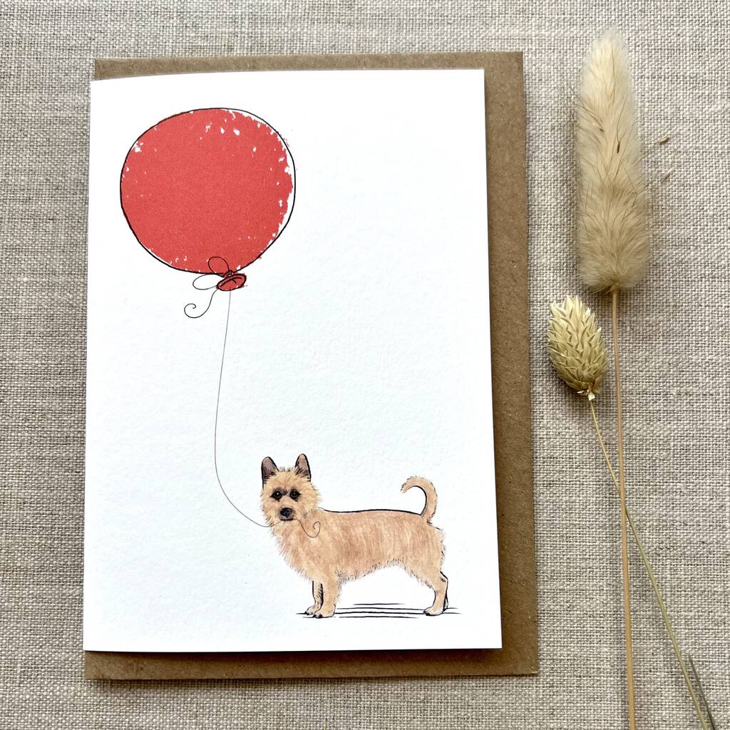 Personalised Australian Terrier Dog Birthday Card, 1 of 6
