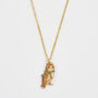 Cosy Owl Gold Chain Necklace, thumbnail 1 of 8