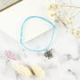 Just For Ewe Sheep String Wish Bracelet, thumbnail 3 of 4