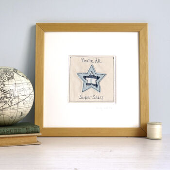Personalised Star Thank You Card For Dad Or Him, 5 of 11