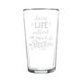 Personalised Un Beer Able Pint Glass Gift Boxed, thumbnail 4 of 4
