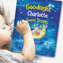 Personalised Goodnight Sweet Dreams Bedtime Story Book, thumbnail 1 of 12