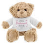 Personalised Bridesmaid Teddy Bear – Perfect Wedding Gift, thumbnail 2 of 2