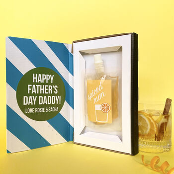 Personalised Father's Day Rum Gift Box, 2 of 2