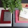 Personalised Heart Engraved Leather Scrapbook Album, thumbnail 9 of 11