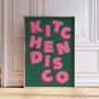 Kitchen Disco Print, thumbnail 1 of 4