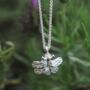 Bumble Bee Silver Necklace, thumbnail 4 of 8