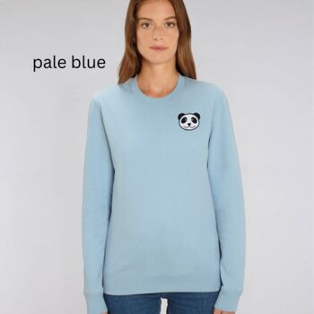 Organic Cotton Panda Sweatshirt, 9 of 12