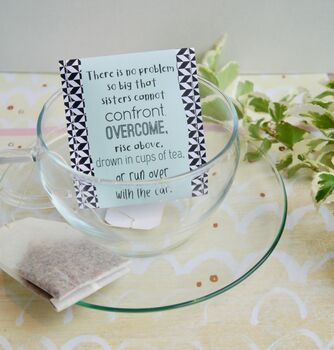 Sister Gift Tea | Sibling Gifts, 11 of 11