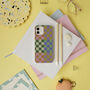 Colour Check Biodegradable Phone Case, thumbnail 8 of 8