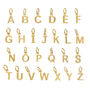Children's Gold Plated Personalised Initial Bracelet, thumbnail 3 of 5