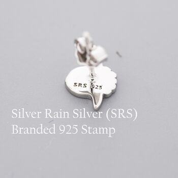 Ocean Sunfish Fish Stud Earrings In Sterling Silver, 6 of 12