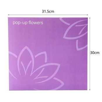 Pop Up 3D Large Life Size Lily Bouquet, 5 of 5