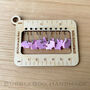 Pig Shaped Knitting Needle Gauge And Stitch Marker Set, thumbnail 5 of 7